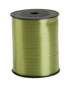 Curling Ribbon, W: 5 mm, lime green, 400 m/ 1 roll [HOB-557463]