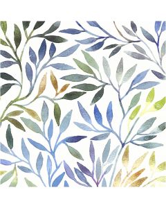 Table Napkins, Willow leaves, size 33x33 cm, 20pc/ 1 pack [HOB-234730]