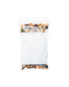 Grip Seal Bags 125x205mm with Write-on-Panel, PE 100 micron (100 pcs) [4WE58]