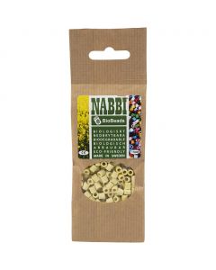 NABBI BioBeads, size 5x5 mm, hole size 2,5 mm, medium, salmon (051), 1000 pc/ 1 pack [HOB-9067648]