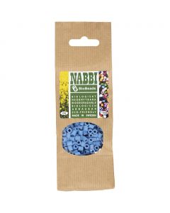 NABBI BioBeads, size 5x5 mm, hole size 2.5 mm, medium, blue, 1000 pc/ 1 pack [HOB-9067790]