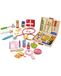 VIGA Wooden Playset, 33 parts/ 1 set [HOB-980870]
