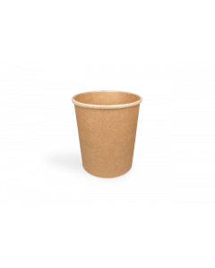 Soup cup Carton 360ml Ø9 cm 12oz kraft (500 pcs) [TK-9987069]