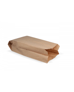 Snack Bags perforated Paper (1 pond) 14x8x32 cm kraft 50gr (1.200 pcs) [TK-9987486]