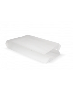 Snack Bags perforated Paper (1 pond) 14x8x32 cm White 45gr (1.300 pcs) [TK-9987487]