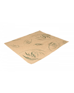 Hamburger Wrapping paper greaseproof 33x38cm FSC®Mix kraft Bamboo (2.000 pcs) [TK-9988208]