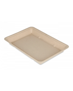 Snack Tray Sugarcane 13,2x2x19,2 cm (500 pcs) [TK-9988293]