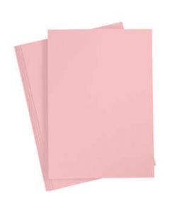 Card, light red, A4, 210x297 mm, 220 g, 10 pc/ 1 pack [HOB219019]