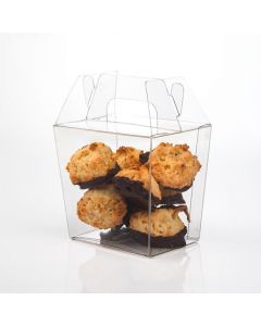 Small Clear Takeout Box 8.7 x 6.4 x 7.9cm (25 Pieces) [FS283]