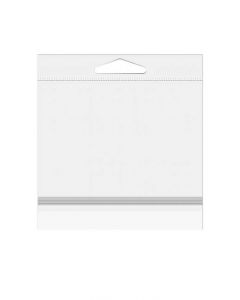 Headerbags 21x20.5cm with Protective Closure (100 pieces) [HB88SPC]