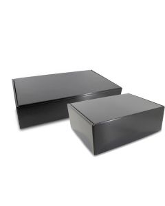 Food boxes 61x37x14cm Black (25 pcs) [FP-NS1027]