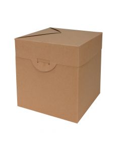 Pop up boxes 15x15x16cm Brown (100 pcs) [FP-POP002]