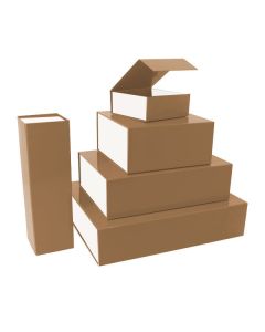 Magnet boxes 42,5x33,3x9,7cm Brown/White (25 pcs) [FP-VPD092]