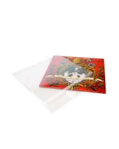 Crystal Clear Album Sleeve, Protective Closure 27 x 26,4cm+flap (100 Pieces) [BLP10]