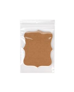 Grip Seal Bags with Hang hole 12,7x17,8 cm (100 pieces) [CEZ4R57]