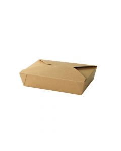 Take-Away Cardboard Boxes brown 1100 ml (280 pieces) [GB-DFC01632]
