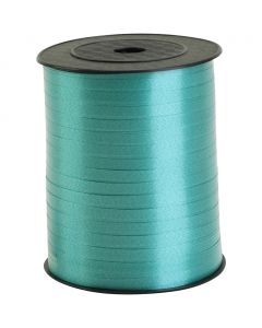 Curling Ribbon, W: 5 mm, petrol, 400 m/ 1 roll [HOB-557469]