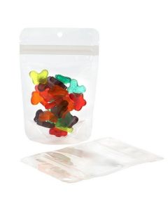 Stand Up Pouches Compostable Transparent 10.2x6x15.2cm | 57 grams (100 pieces) [ZBGE2]