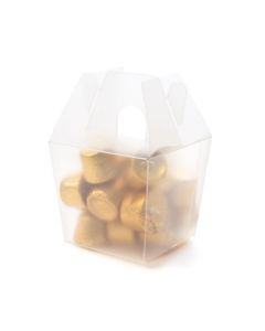 Mini Frosted Takeout Box 60 x 51 x 54 mm (25 Pieces) [FS281]