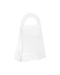 Plastic Gift Boxes Purse style 8.9x3.8x10.2cm Food Safe (25 pieces) [FS210]