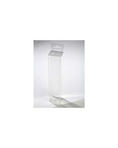 Plastic Gift Boxes 3.8x3.2x17.8cm with Hanger part (25 pieces) [HFB222]