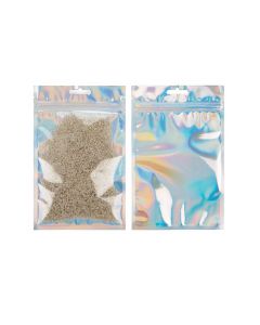 Grip Seal Bags Holographic/Transparent 12,7x17,8cm (25 Pieces) [HZBB57CH]