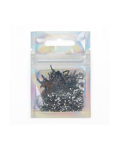 Grip Seal Bags Holographic/Transparent 5,1x5,1cm (25 Pieces) [HZBB9CH]