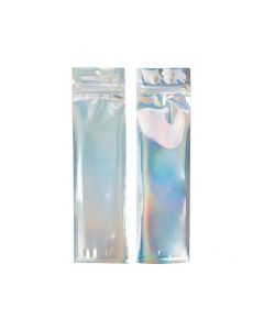 Grip Seal Bags Transparent/Holograpic 6,4x22,9 cm (100 pieces) [HZBB1CH]