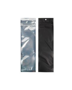Grip Seal Bags Transparent/Matte Black 6,4x22,9 cm (100 pieces) [HZBB1CMB]