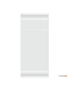 Insertable Header Flap Seal Bags 9.7 x 13.2cm (100 Pieces) [IHB3X5]