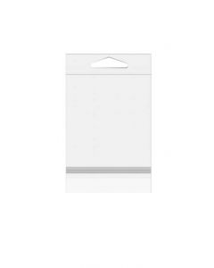 Headerbags 12.5x16.7cm with Protective Closure (100 pieces) [HB65PC]