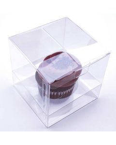 Cupcake Boxes for Singles 10.2 x 10.2 x 10.2cm (100 Pieces) [CBS56]