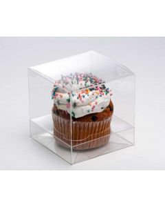Cupcake Boxes for Jumbo Singles 10.2 x 10.2 x 10.2cm (100 Pieces) [CBS208]