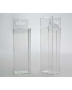 Plastic Gift Boxes 3.8x2.5x10.2cm with Hanger part (25 pieces) [HFB219]