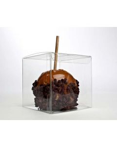 Plastic Gift Boxes for Candy Apples 10.2x10.2x10.2cm (25 pieces) [FS56]