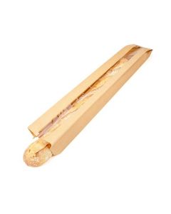 Kraft Bags 8,9x6,4x63,5 cm With Side Gussed (100 pieces) [KBB2]