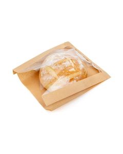 Kraft Bags 22,9x4,1x27,9 cm With Side Gussed (100 pieces) [KBB4]