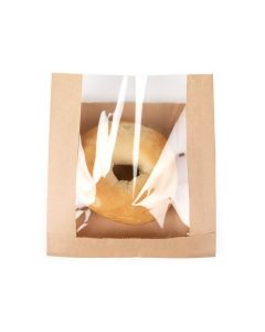 Kraft Bags 15,9x2,9x16,5 cm With Side Gussed (100 pieces) [KBB8]