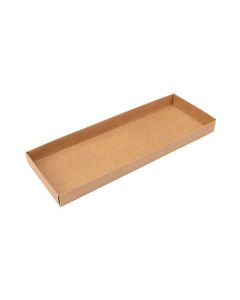 Gift boxes bottom kraft 10,8x2,5x30,5 cm (25 pieces) [KR11]