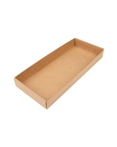 Gift boxes bottom kraft 12,7x3,8x30,5 cm (25 pieces) [KR12]