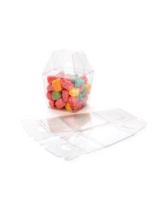 Mini clear Takeout Box 6x5.1x5.4 cm (25 Pieces) [FS282]