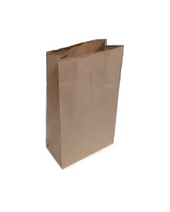 Block bottom bags Kraft 60grs 17x8,5x28cm (100 pieces) [PABK1728]