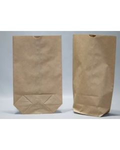 Paper Bags X-bottom Brown Kraft - 1 ply 70 grs (contents 7.5kg) 32x47 cm (50 pcs) [PAK3217]