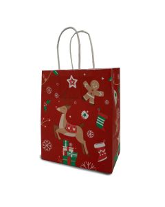 Paper Carrier Bags Xmas