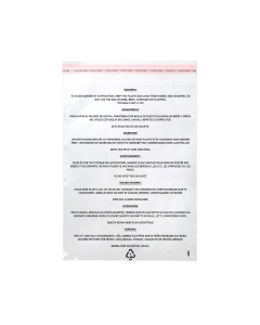 Plastic Bags with Suffocation Warning 23x30.5cm reclosable + venthole (100 pieces) [PFW1912V]