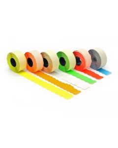 Price label 22x12 mm white permanent 1500 pcs. per roll (1 roll) [DV-Q842.212]