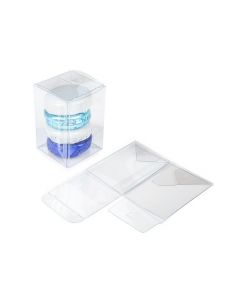 rPET Crystal Clear Pop & Lock Box 5.1x5.1x7.6 cm (25 pieces) [PLB139R]