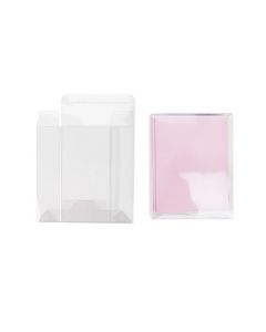 rPET Crystal Clear Pop & Lock Box 11.4x3.8x14.9 cm (25 pieces) [PLB74R]