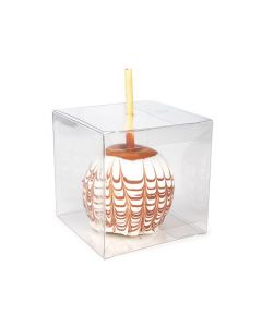 rPET Crystal Clear Box w/ hole 10.2x10.2x10.2 cm (25 pieces) [FS56R]