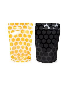 Stand Up Pouches Honeycomb 13x7.9x20.6 cm (25 pieces) [ZBGSW3HC]